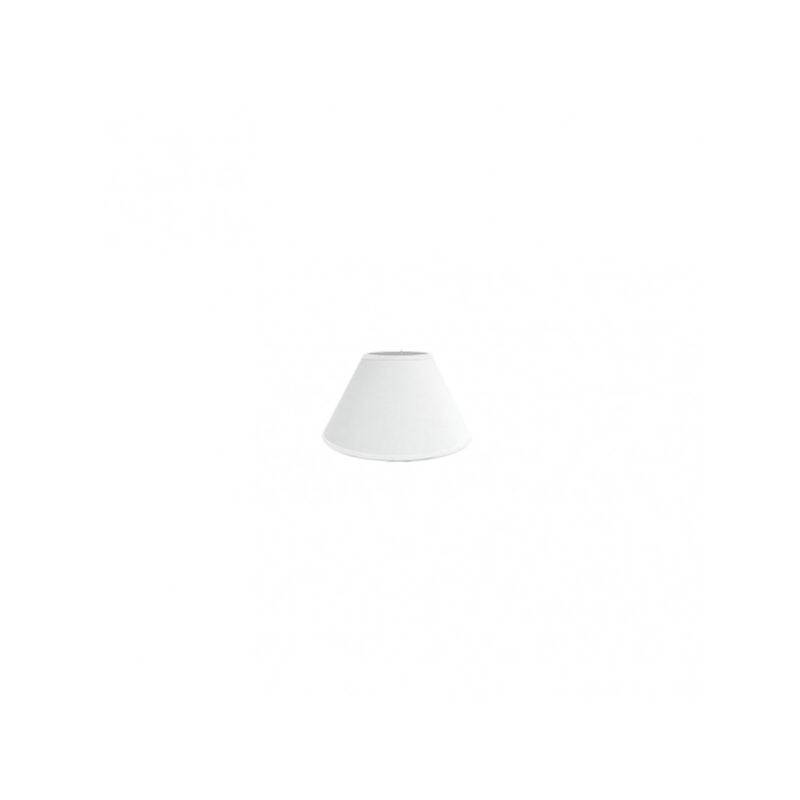 foto del prodotto fabrilamp fab 157321401 paralume trasparente morsetto bianco 14dx8dx9,5h chiuso conico