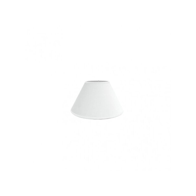 foto del prodotto fabrilamp fab 157322001 paralume trasparente e27 bianco 20dx10dx13h chiuso conico