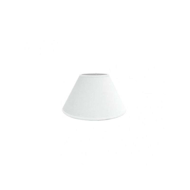 foto del prodotto fabrilamp fab 157322501 paralume trasparente e27 bianco 25dx11dx16h chiuso conico
