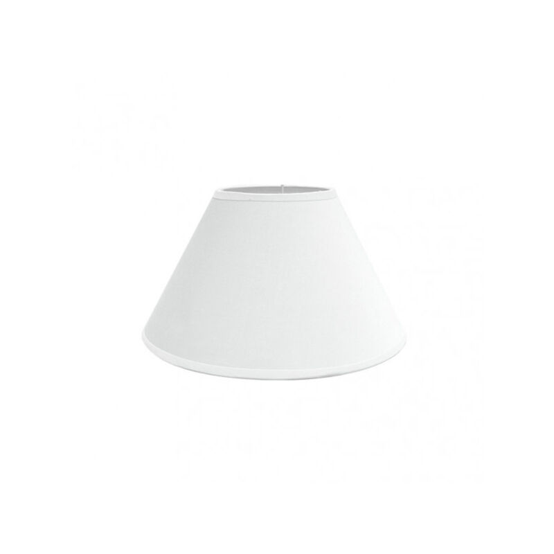 foto del prodotto fabrilamp fab 157323501 paralume trasparente e27 bianco 35dx18dx23h chiuso conico