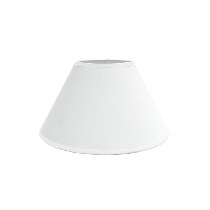 foto del prodotto fabrilamp fab 157324001 paralume trasparente e27 bianco 40dx20dx26h chiuso conico
