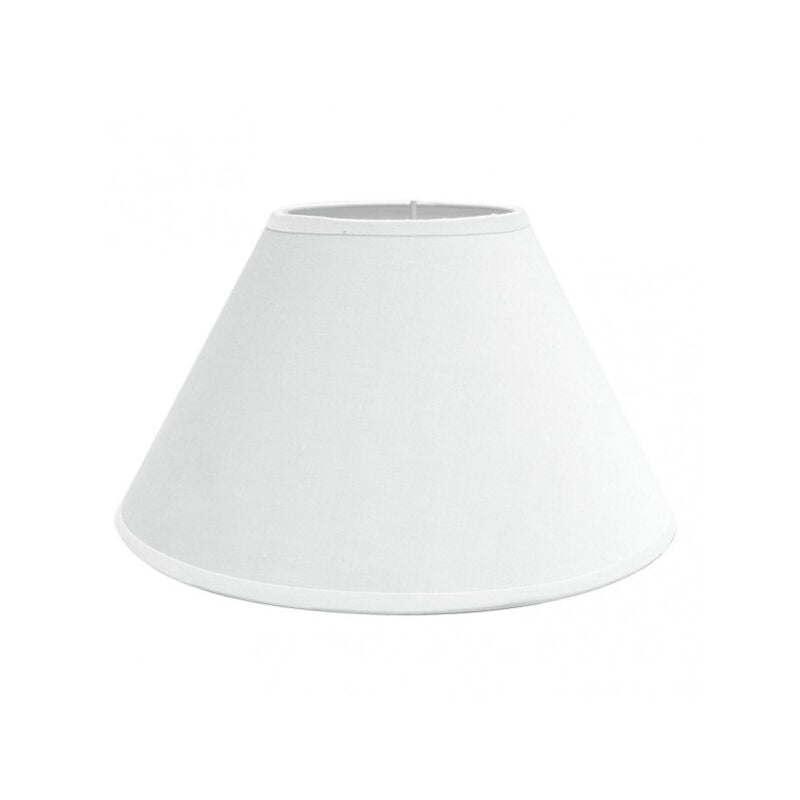 foto del prodotto fabrilamp fab 157324501 paralume trasparente e27 bianco 45dx23dx29h chiuso conico