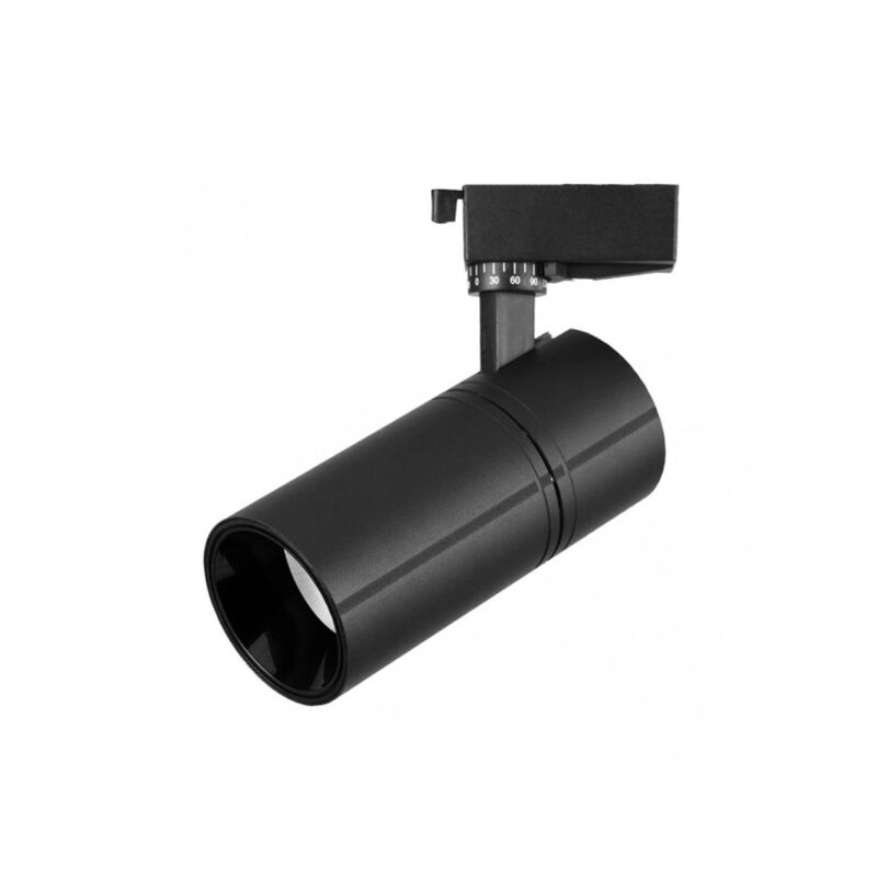 foto del prodotto fabrilamp faretto a binario 20w 6000k anzo nero 1800lm 36 regolabile 330 regx18x6,2 cm