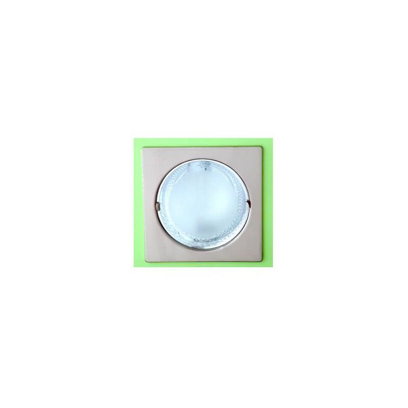 foto del prodotto fabrilamp faretto da incasso 1xe27 9x18,8x18,8 cm s bom.square nichel cut 17d