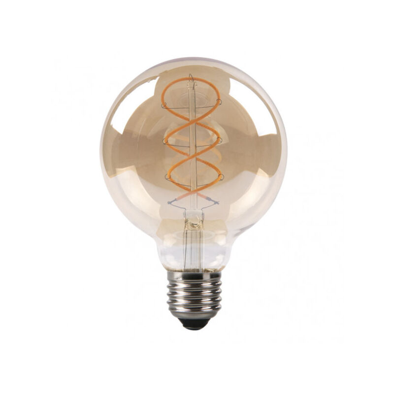 foto del prodotto fabrilamp filamen.braided globe bulb 13x9,5d 4w 250lm e27 amber 2200k