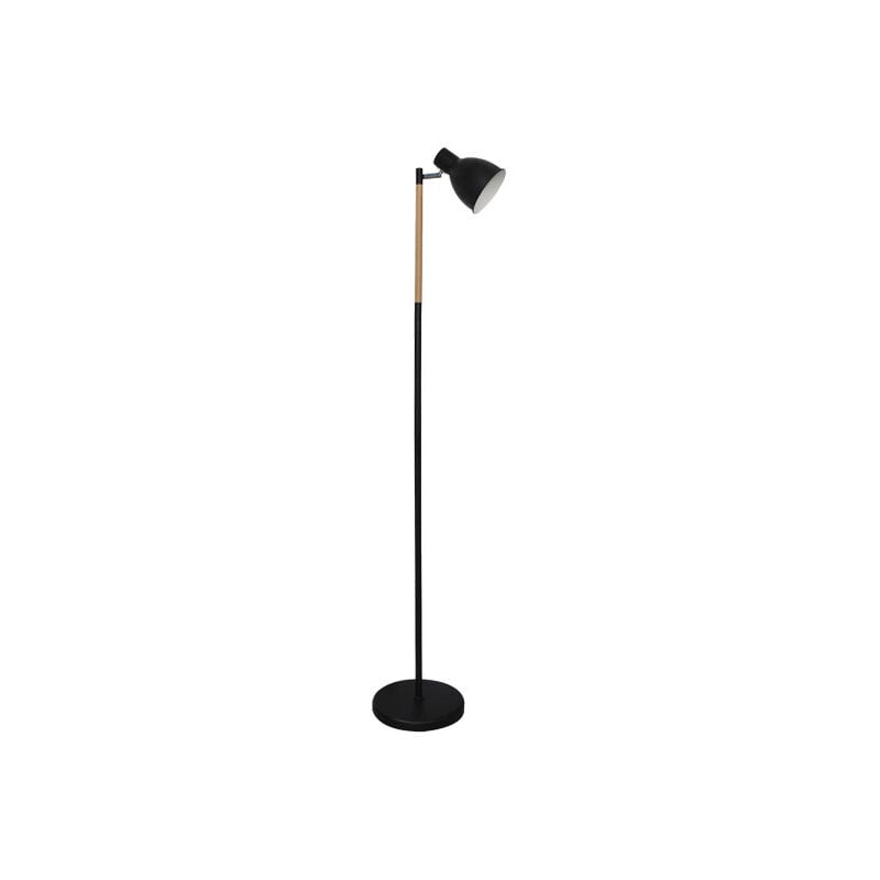 foto del prodotto fabrilamp floor de salon afocar 1xe27 nero faggio orientabile 140x25x25 cm