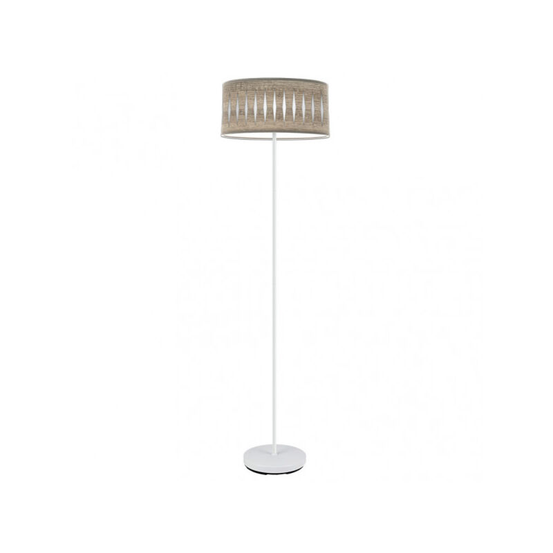 foto del prodotto fabrilamp floor piron 1xe27 bianco bianco grigio legno 165x40x40 cm mark