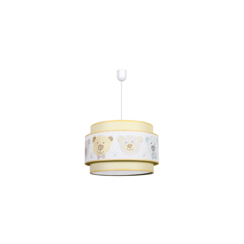 foto del prodotto fabrilamp la mia lampada lampada da tavolo panda celeste 1xe14 24x16d