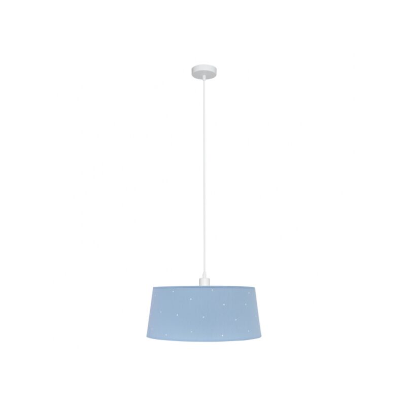 foto del prodotto fabrilamp lampada a sospensione consciencia 1e27 celeste 40d de .