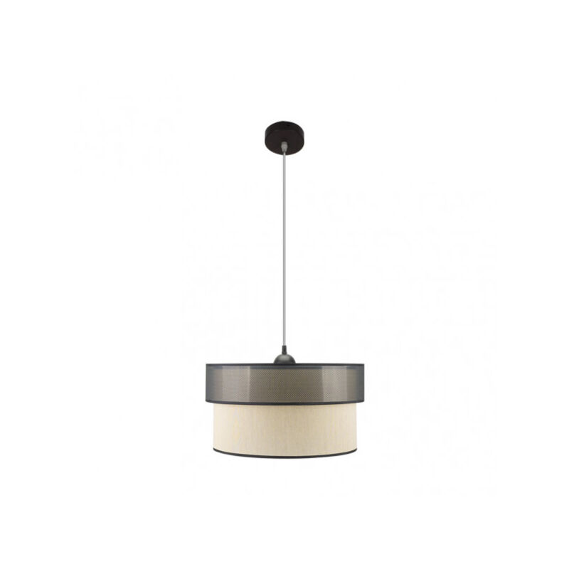 foto del prodotto fabrilamp lampada a sospensione de 1 luce modello felix oro nero