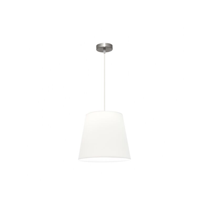 immagine 0 del prodotto fabrilamp lampada a sospensione maldivas 1xe27 nichel bianco reg.35d de .