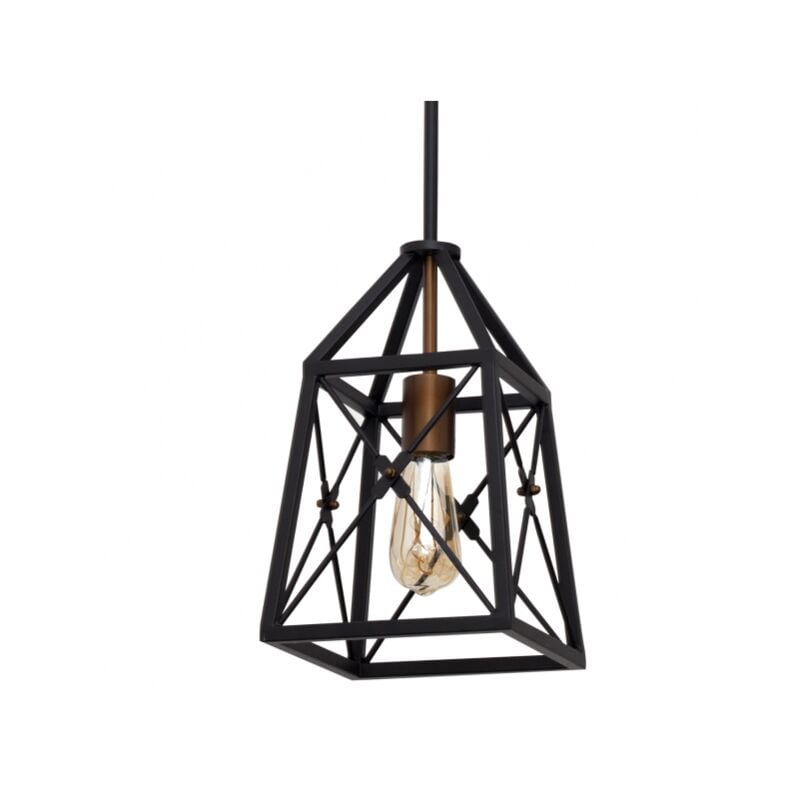 foto del prodotto fabrilamp lampada a sospensione pavel 1xe27 nero oro reg.x20x20 articolabile de .