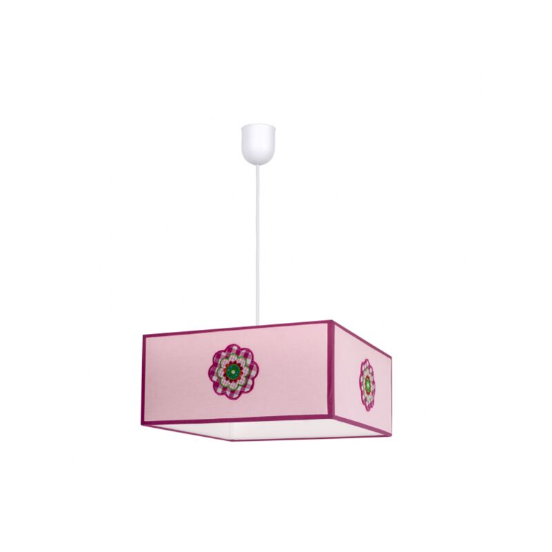 foto del prodotto fabrilamp lampada a sospensione petalo 1xe27 rosa regx35x35 de .