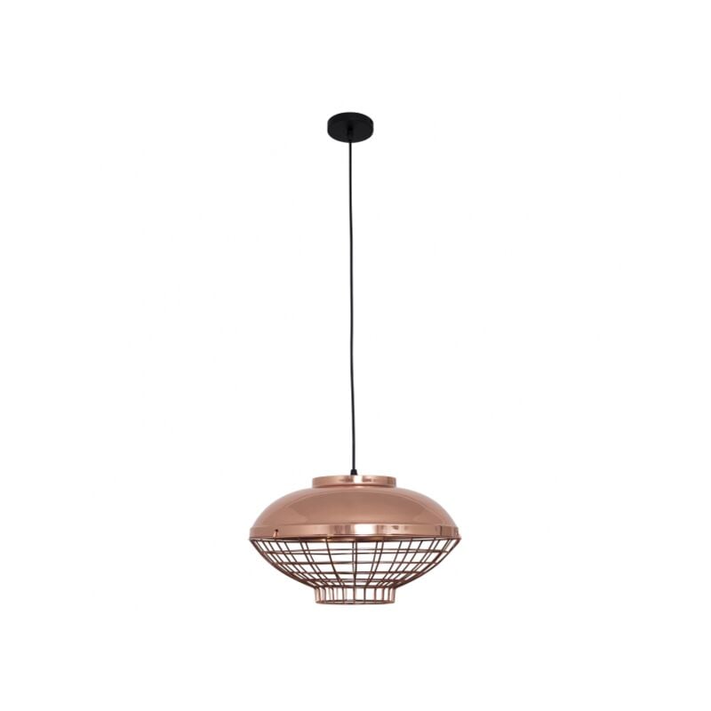 foto del prodotto fabrilamp lampada a sospensione toyama 1xe27 rame reg.x40x40 de .