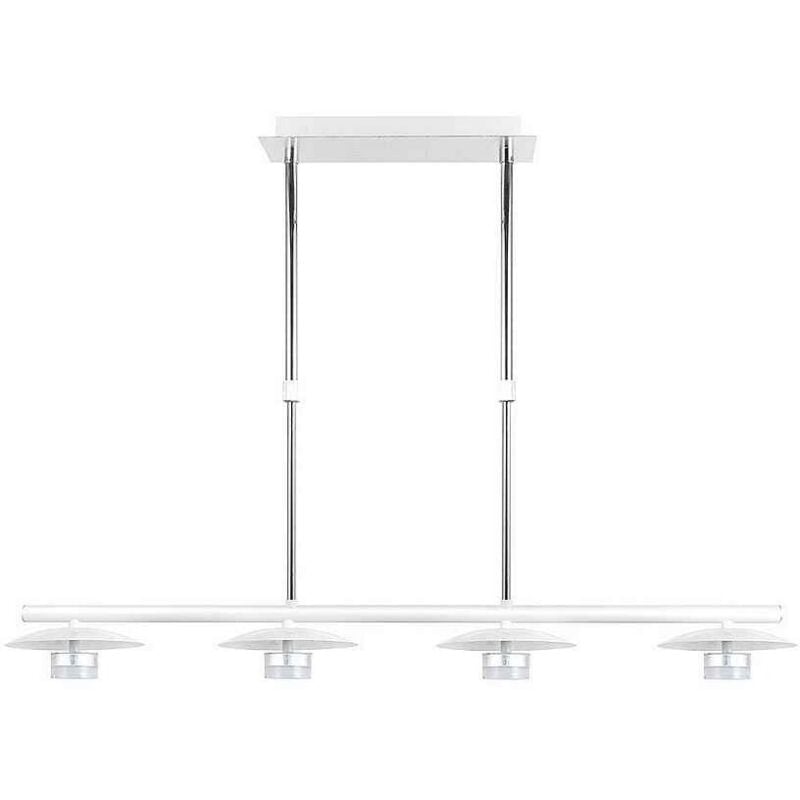 foto del prodotto fabrilamp - lampada cape city 4l 24w 4000k bianco argento regx85x15 cm 1920 lm