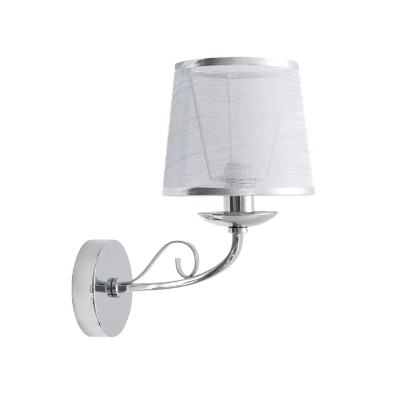 foto del prodotto fabrilamp lampada da parete sumba 1xe14 cromo de .