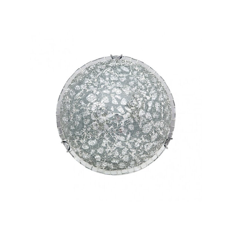foto del prodotto fabrilamp lampada da soffitto di 2 luci modello tenor colore cromo mosaico