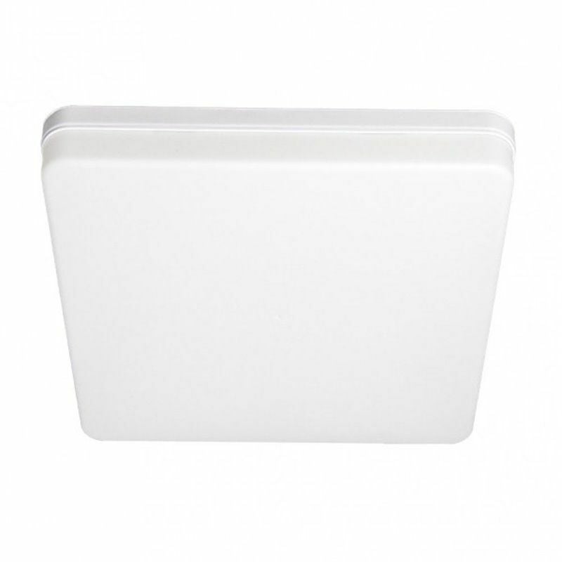 foto del prodotto fabrilamp lampada da soffitto future 48w 6500k white square 4320lm 3,7x30x30 cm sistema di montaggio rapido de