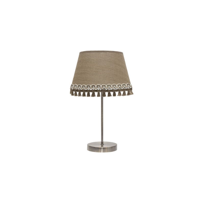 foto del prodotto fabrilamp lampada da tavolo ada finitura pelle sabbia
