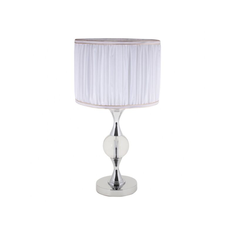 foto del prodotto fabrilamp lampada da tavolo amarante 1xe27 cromo 57x30d
