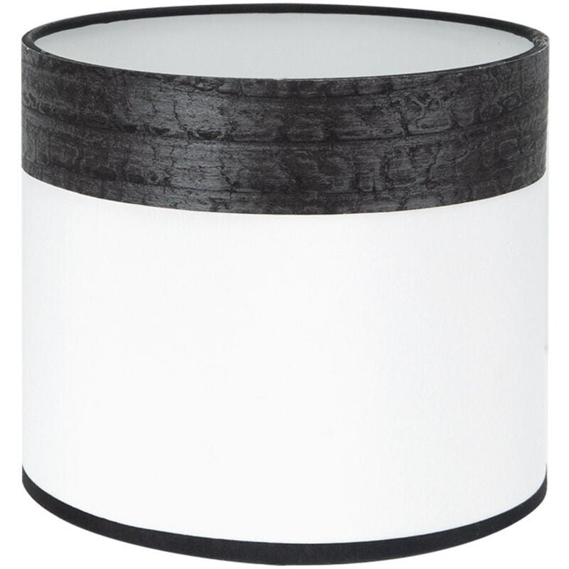 foto del prodotto fabrilamp - lampada da tavolo cloe in legno bianco/nero e14 ( 17 x 17 x 17 x 14 cm), multicolore, taglia unica