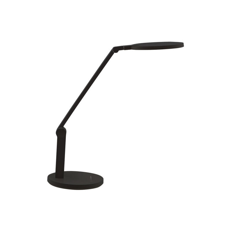 foto del prodotto fabrilamp lampada da tavolo lorca 15w 5000k nero 1200lm dimmerabile touch orientab.pieghevole 47x20x23,8cm