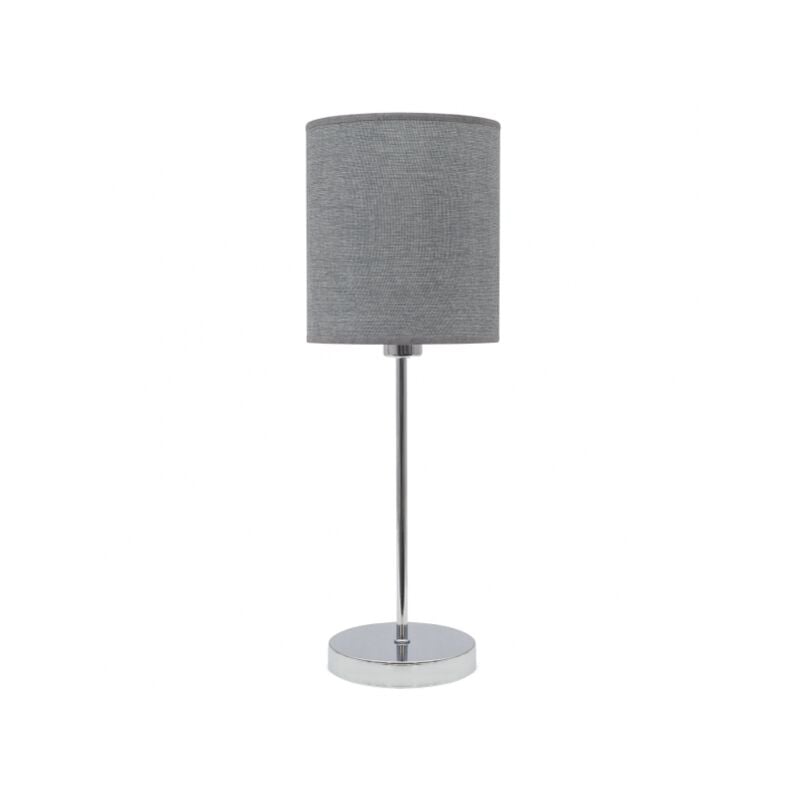foto del prodotto fabrilamp lampada da tavolo serie axel argento 1xe14 de .