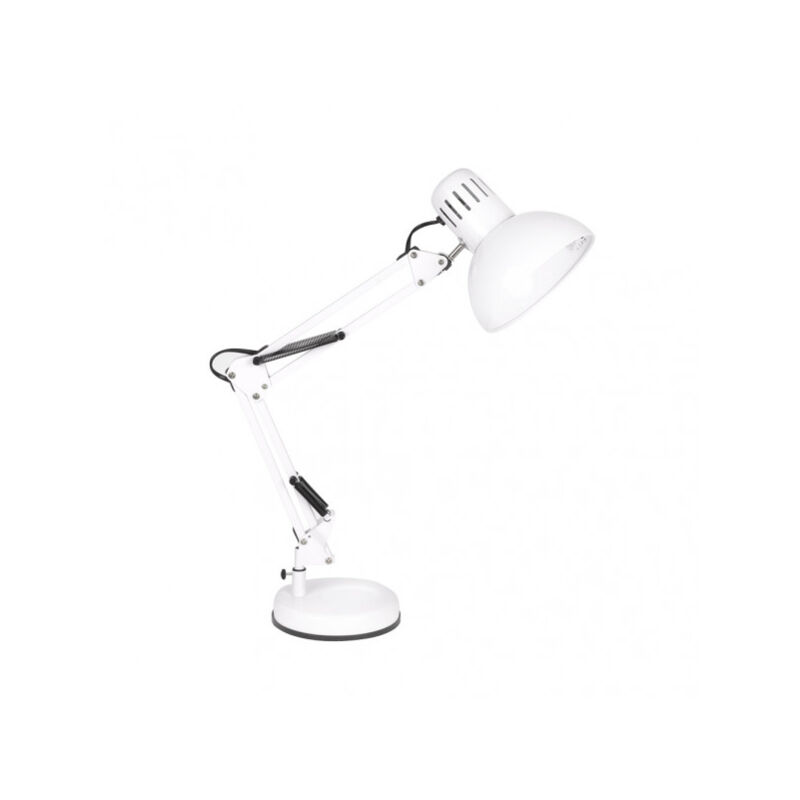 foto del prodotto fabrilamp lampada girevole rutile 1xe27 bianco 57x39x15 cm