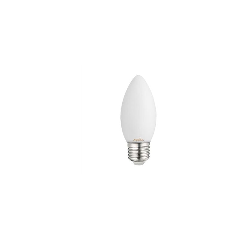 foto del prodotto fabrilamp lampadina de candela de filamento opale led e27 abrila 6 w 6000 k 540 lm 3,5 x 9,7 cm