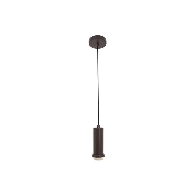 foto del prodotto fabrilamp mobiletto a sospensione per minue paralume 1xe27 marrone regx10x 10 cm
