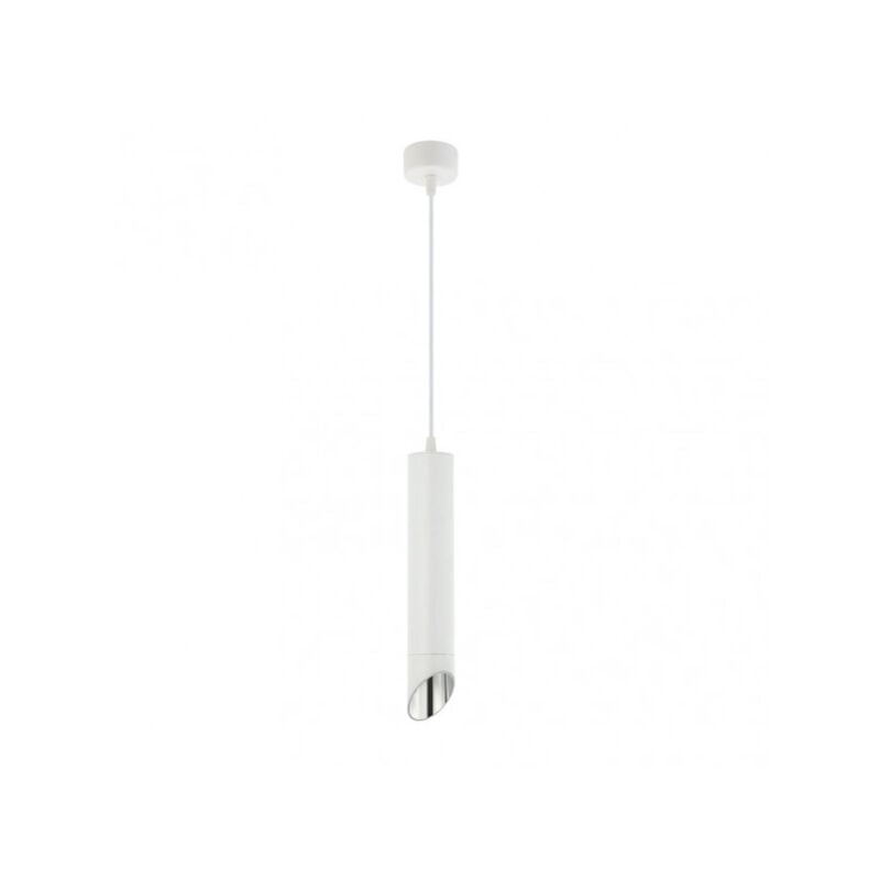 foto del prodotto fabrilamp nakhon lampada a sospensione di alluminio in bianco