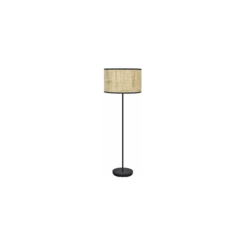 foto del prodotto fabrilamp natasha salon piede 1xe27 nero canna 163x40x40 cm