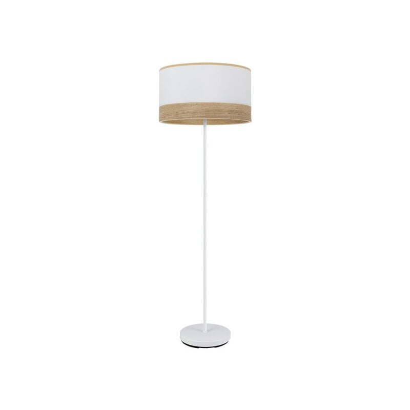 foto del prodotto fabrilamp olga 1xe27 bianco bianco bianco mad.clara 162x40x40 cm pavimento soggiorno