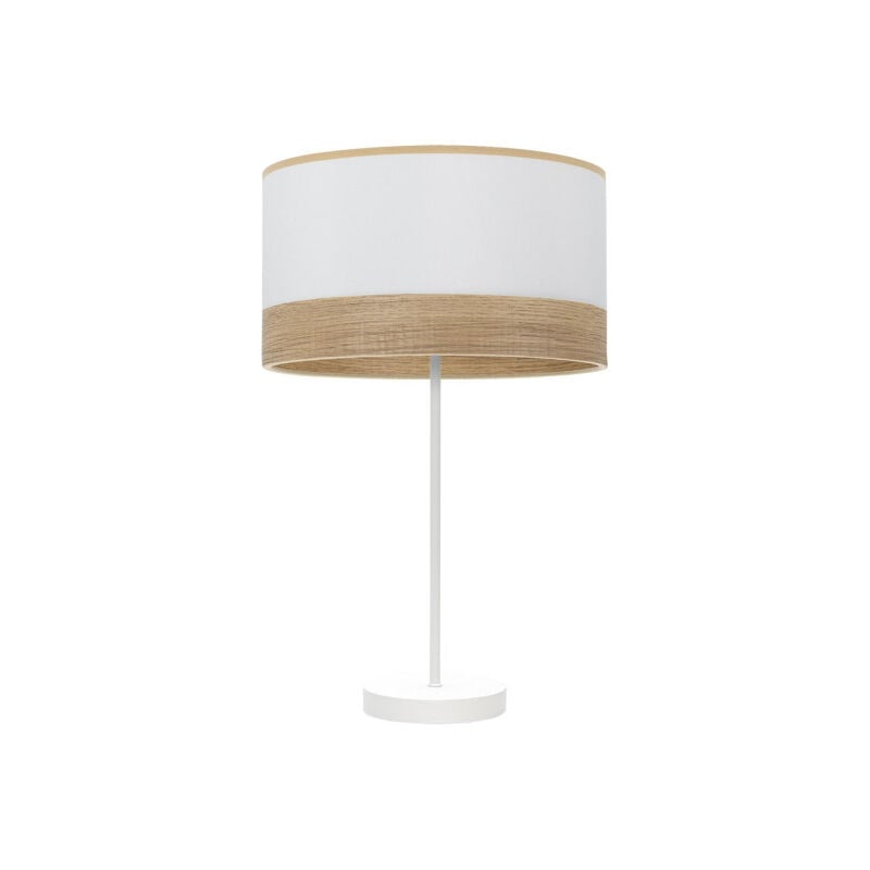 foto del prodotto fabrilamp olga tall table lamp 1xe27 white white mad.clara 62x30x30 cm