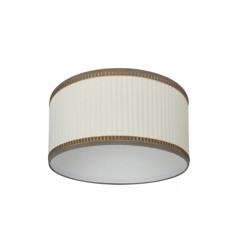 foto del prodotto fabrilamp paralume a sospensione soprano e27 beige 40dx40dx21h