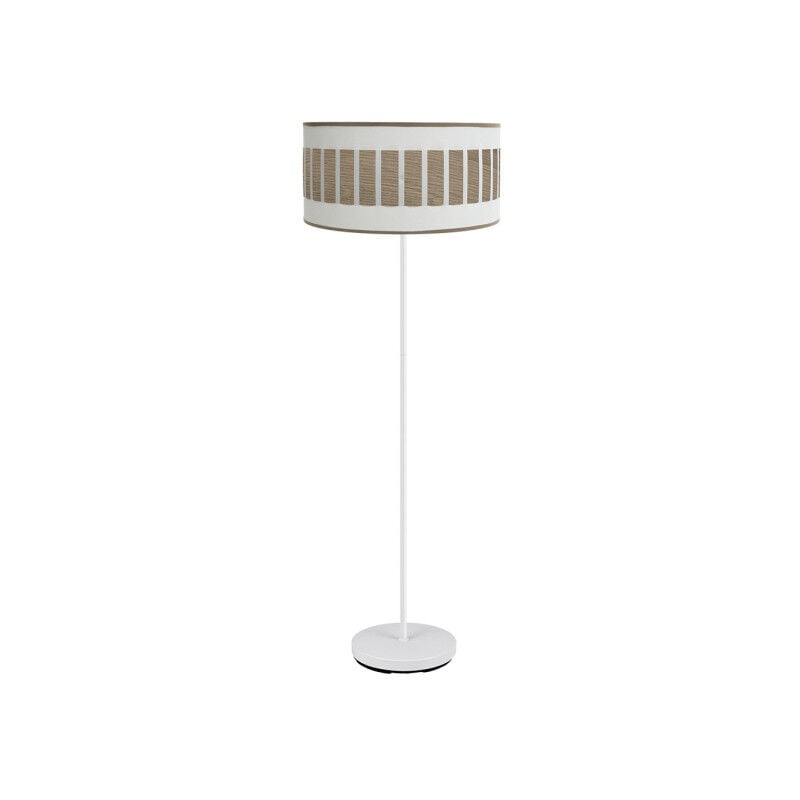 foto del prodotto fabrilamp pavimento soggiorno ivanna 1xe27 bianco bianco legno chiaro 163x40x40 cm