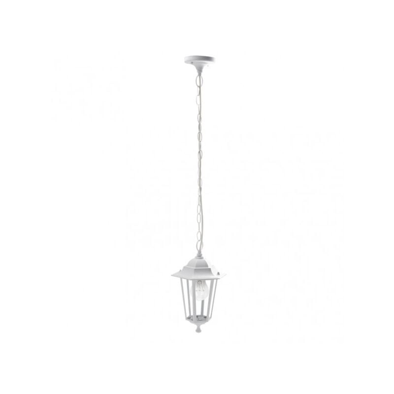 foto del prodotto fabrilamp pendente da esterno in alluminio auriga 1xe27 white regx17x17 cm ip44