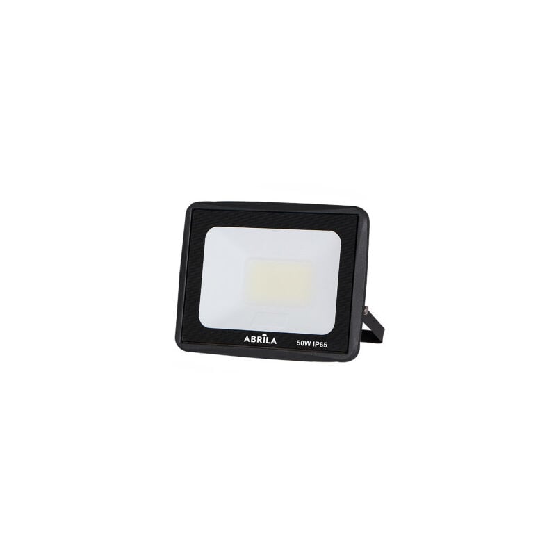 foto del prodotto fabrilamp proiettore zircon 50w 6500k nero 5000lm 13,2x16,2x2,3 cm ip65