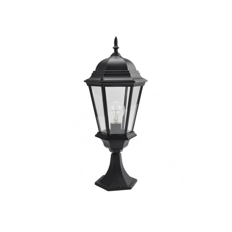 foto del prodotto fabrilamp regulus black ip44 lampada da parete in alluminio per esterni of modello in alluminio regulus black ip44