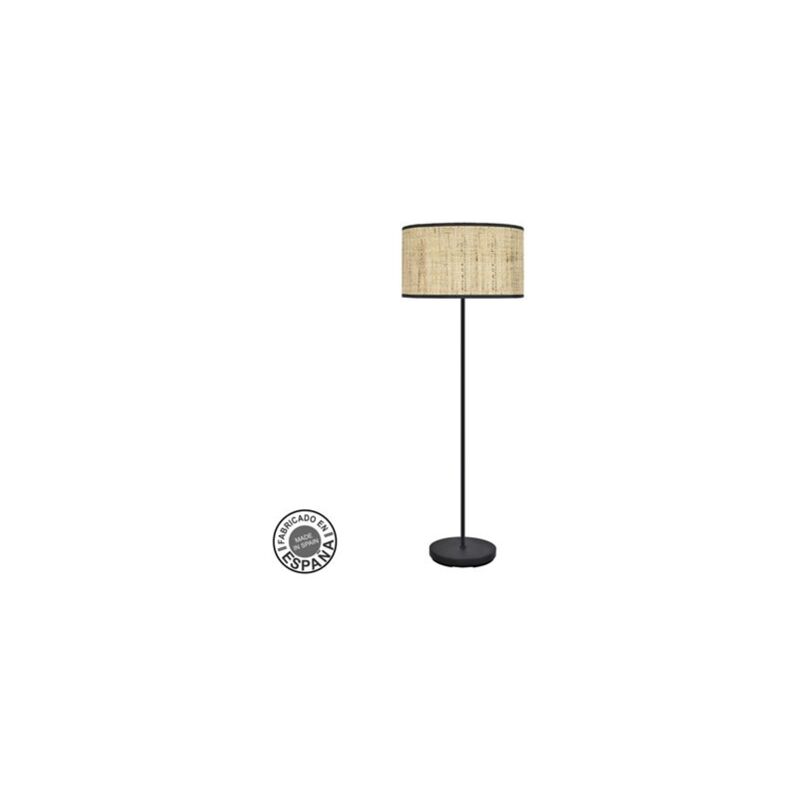 foto del prodotto fabrilamp salon moda piede 1xe27 nero canna scuro 163x40x40 cm