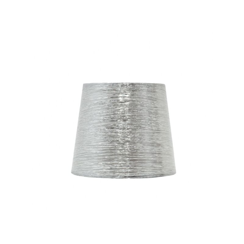 foto del prodotto fabrilamp schermo nova 15dx8dx12hteel argento lucido in tessuto impugnatura con pinzette
