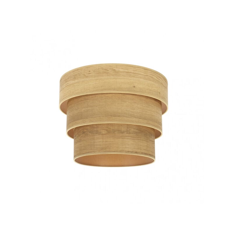 foto del prodotto fabrilamp smile lampada a sospensione tripla e27 luce legno 40dx20dx26h