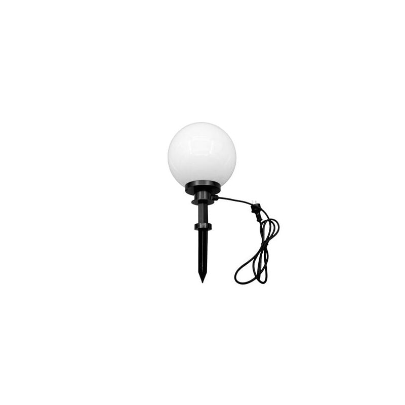 foto del prodotto fabrilamp spiedo da esterno abanto e27 230v ip44 20x51,5cm colore nero