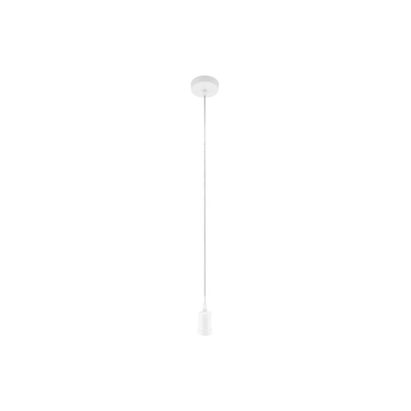 foto del prodotto fabrilamp struttura a sospensione de soffitto puja con altezza regolabile e27 220 240 v ip20 de metallo bianco
