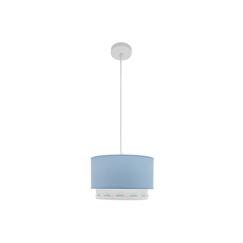 foto del prodotto fabrilamp trazos luce a sospensione blu 1xe27 regx30x30 cm