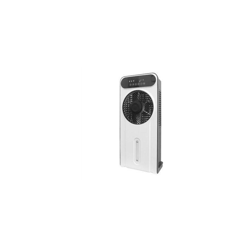 foto del prodotto fabrilamp ventilatore a piantana opium, regolabile con telecomando e timer 35w, 12 velocit , funzione accumulatore di freddo 