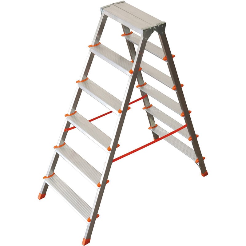 foto del prodotto facal scala all. filo fi 6 doppia salita 6 gradini