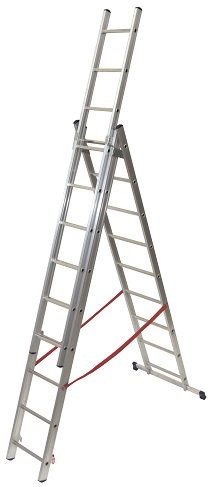 foto del prodotto facal scala alluminio tripla 3x10