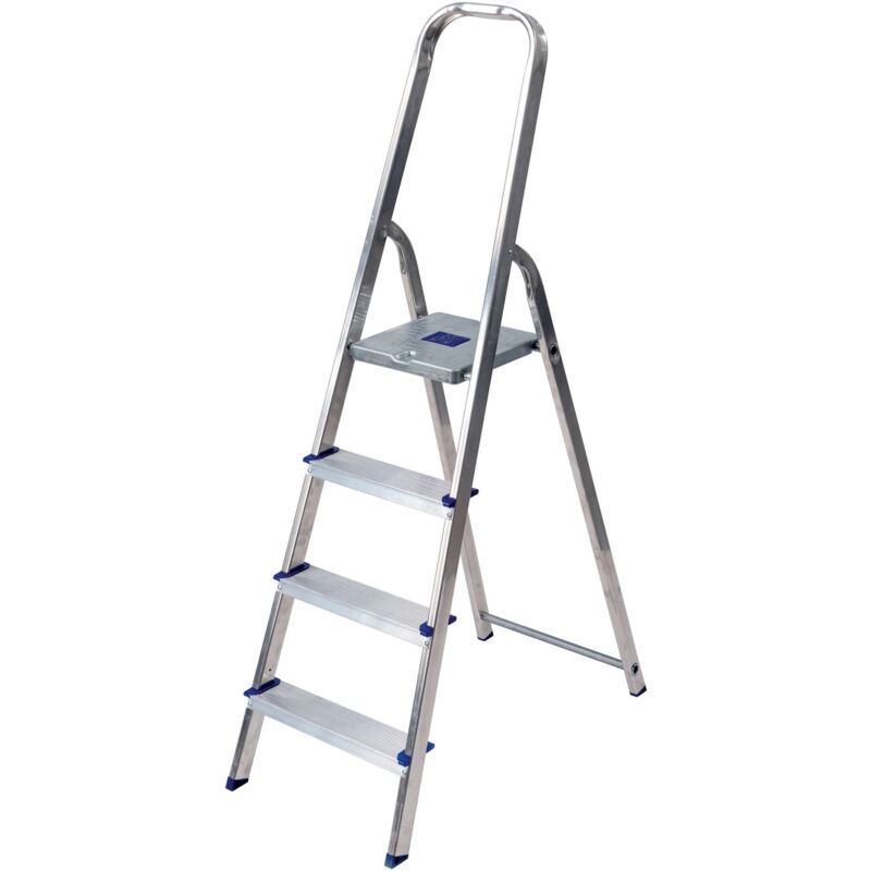 foto del prodotto facal scala in alluminio alfa 4 gradini leggera e robusta 44x82x145cm 150 kg