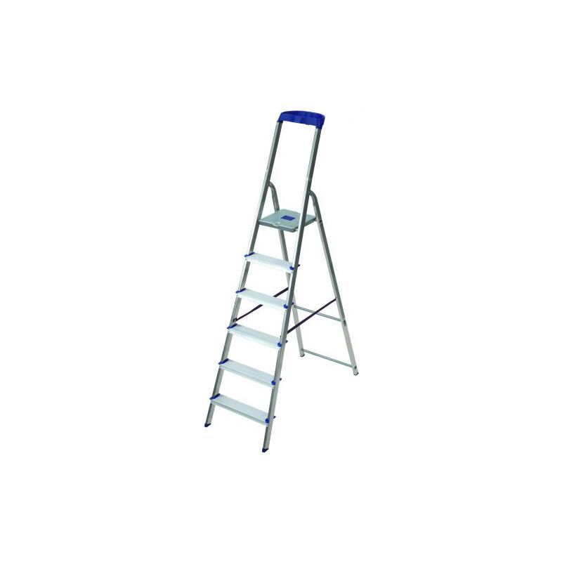 immagine 0 del prodotto facal scala in alluminio gamma con vasca porta oggetti 7 gradini